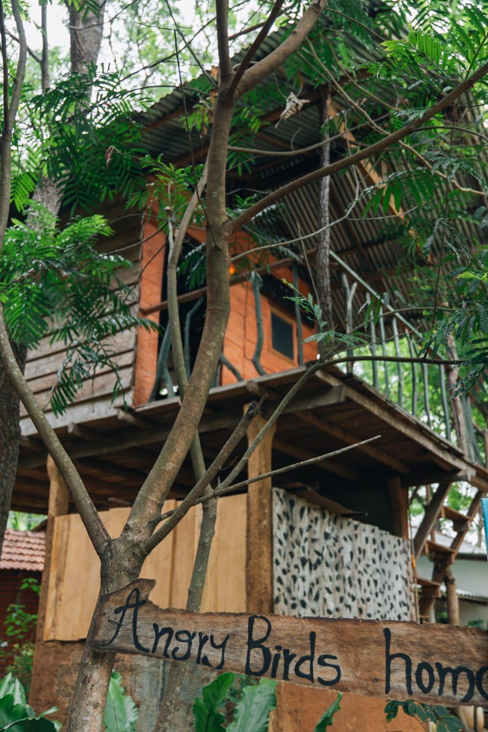 Апартаменты Angry Birds Tree House Хабарана Экстерьер фото